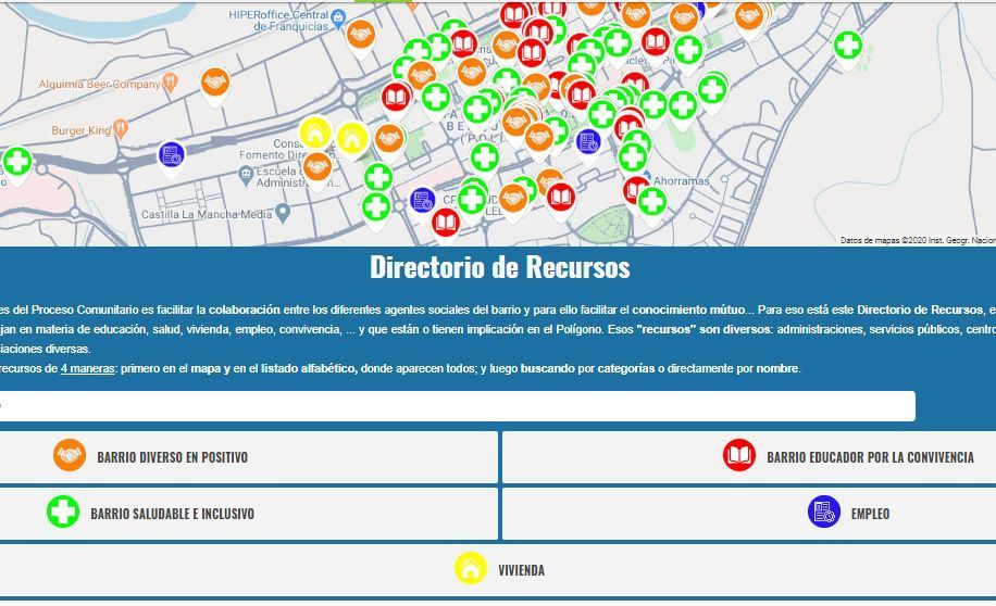 Se lanza públicamente nuestro renovado Directorio de Recursos