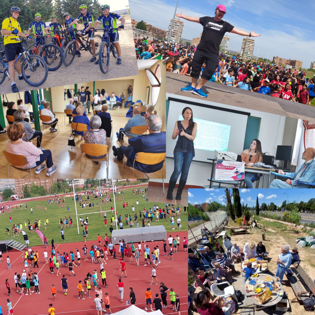 Acaban las Jornadas de Barrio Saludables en Santa Bárbara y Polígono con altos impactos en participación, convivencia y cuidados 