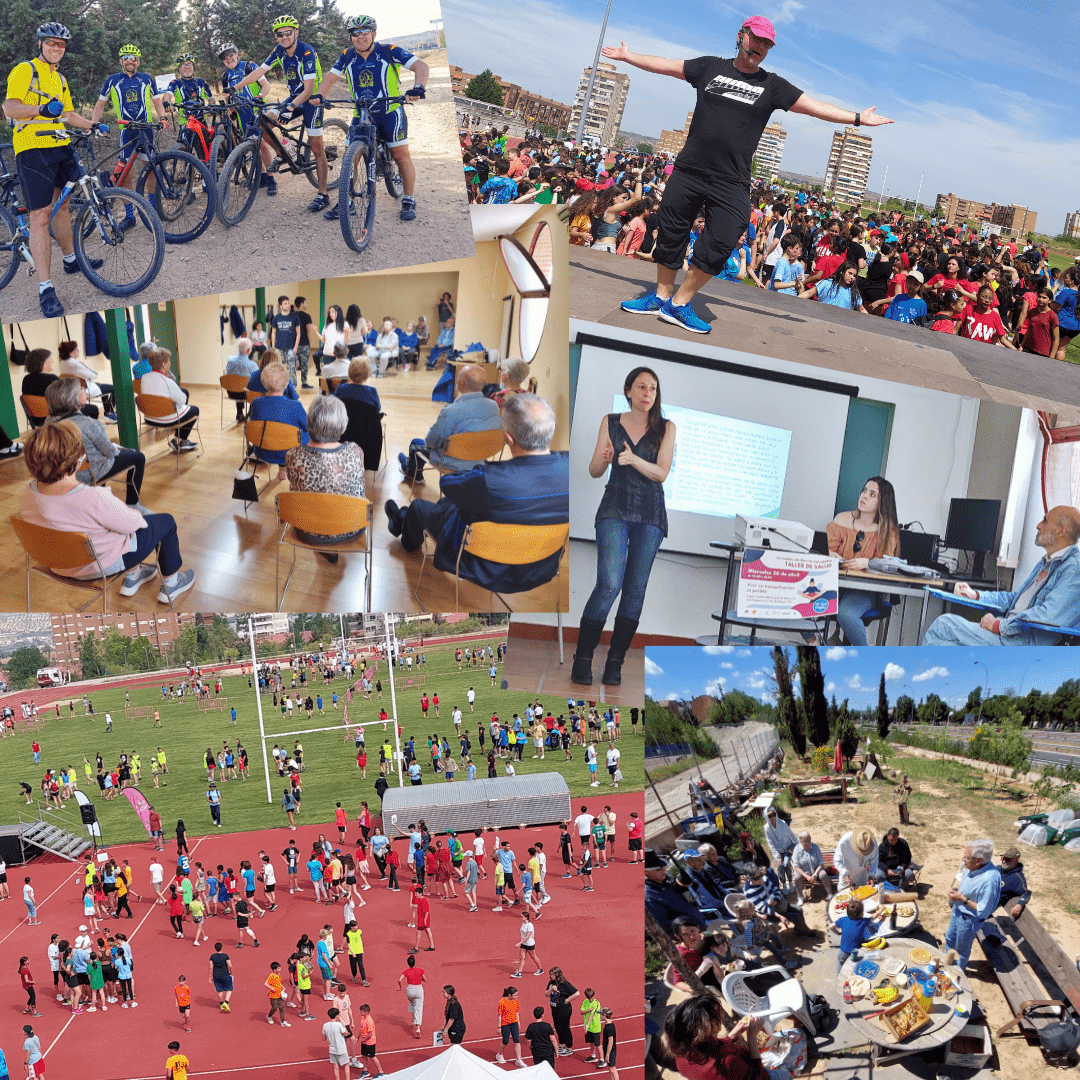 Acaban las Jornadas de Barrio Saludables en Santa Bárbara y Polígono con altos impactos en participación, convivencia y cuidados 