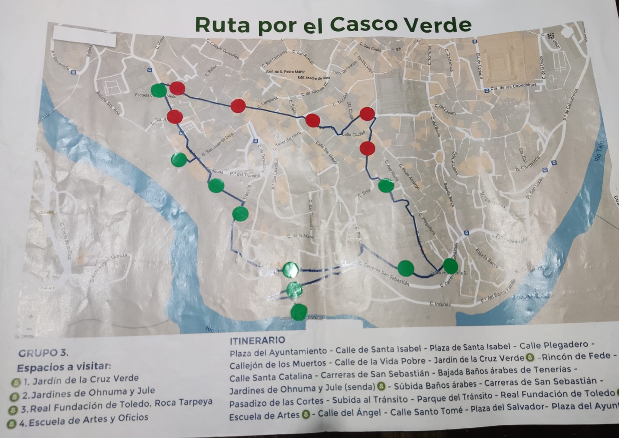 Casco Verde mapa