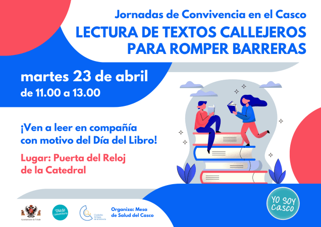 Lectura de textos callejeros para romper barreras