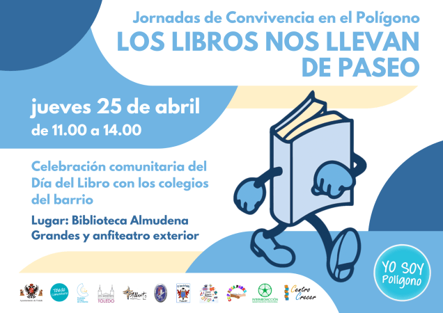 Los libros nos llevan de paseo. Celebración comunitaria del Día del Libro