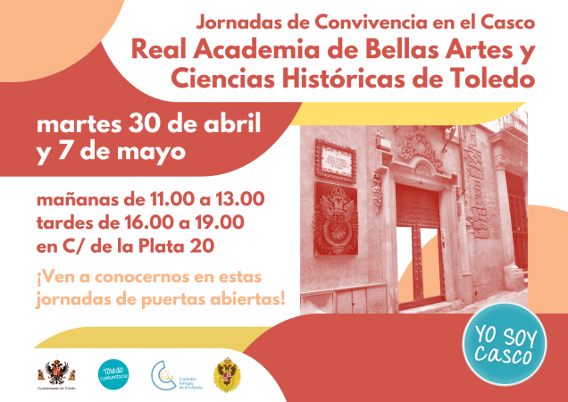 Jornadas de puertas abiertas de la Real Academia de Bellas Artes y Ciencias Históricas de Toledo (RABACHT)
