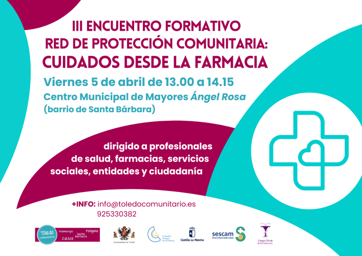 III Encuentro formativo Red de Protección Comunitaria: «Cuidados desde la farmacia»