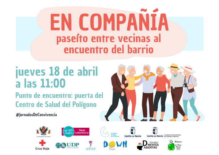 En compañía. Paseíto entre vecinas al encuentro del barrio