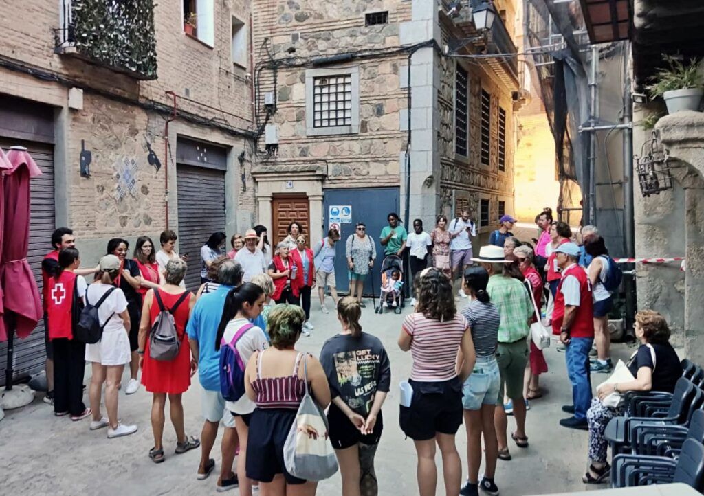 El vecindario del Casco de Toledo se conecta en verano con rutas saludables.