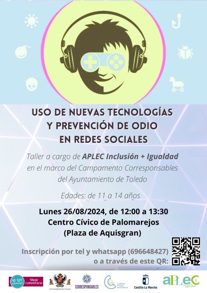 Uso de nuevas tecnologías y el discurso del odio en RRSS, los temas más importantes del taller impartido por APLEC en Palomarejos.