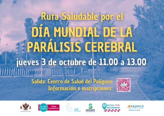 Ruta saludable por el Día mundial de la parálisis cerebral