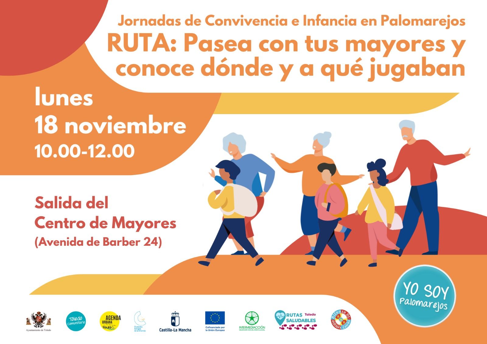 RUTA: Pasea con tus mayores y conoce dónde y a qué juegan.