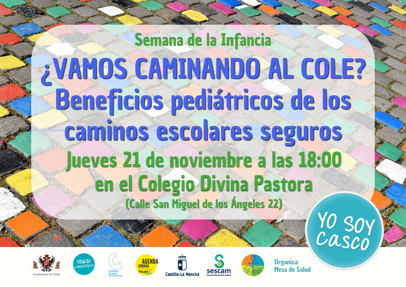 Charla Coloquio: Beneficios pediátricos de los caminos escolares seguros